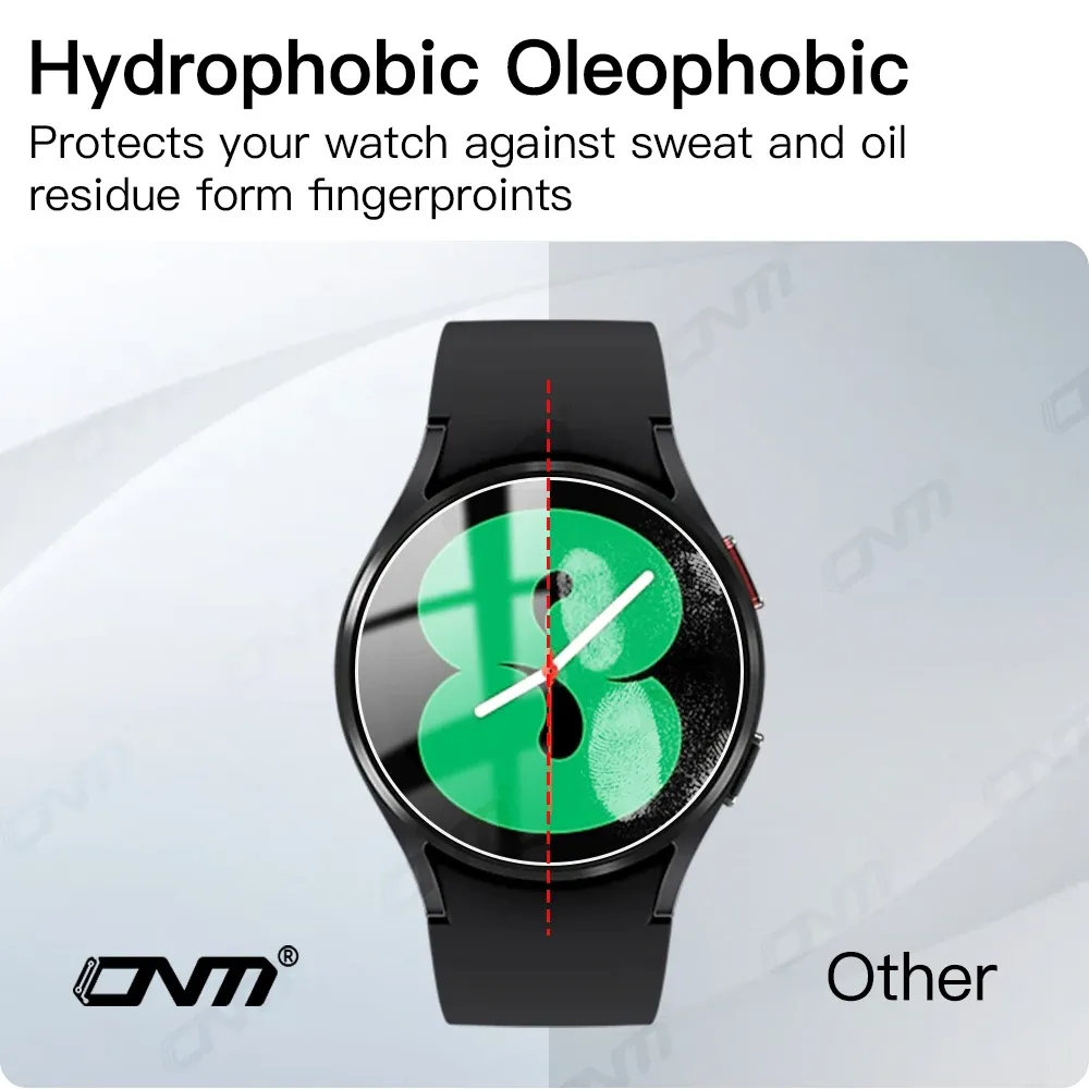 Verre trempé 9H pour Samsung Galaxy Watch 9/8/7/6/5/4
