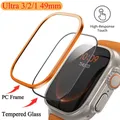 Verre trempé + cadre titane pour Apple Watch Ultra 3/2 – 1