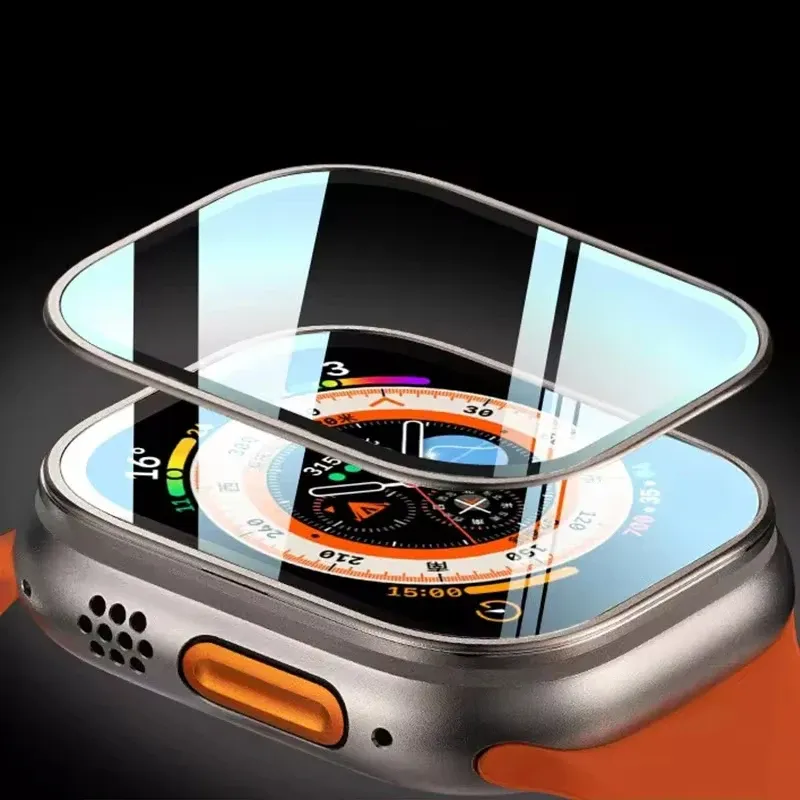 Verre trempé + cadre titane pour Apple Watch Ultra 3/2