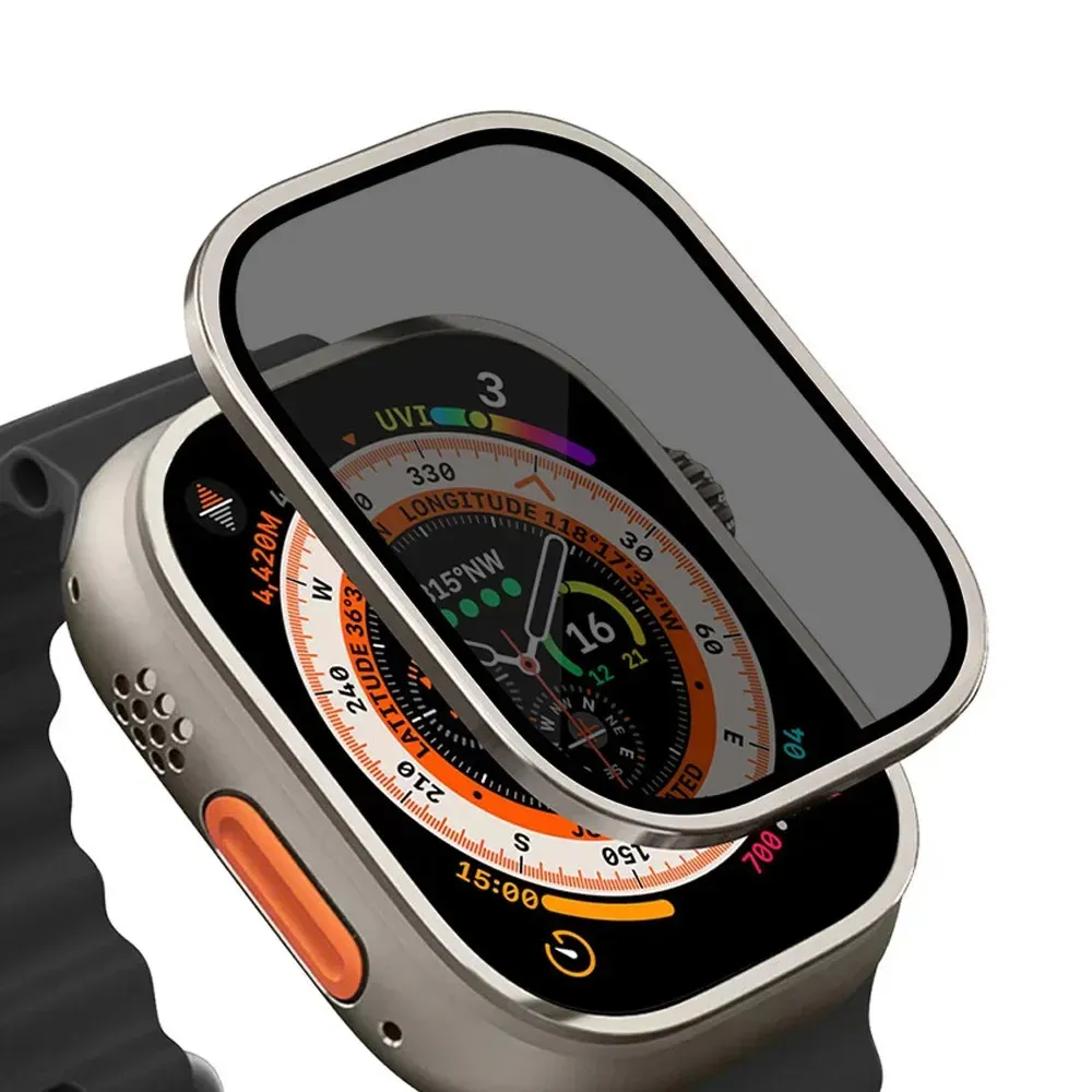 Verre trempé + cadre titane pour Apple Watch Ultra 3/2