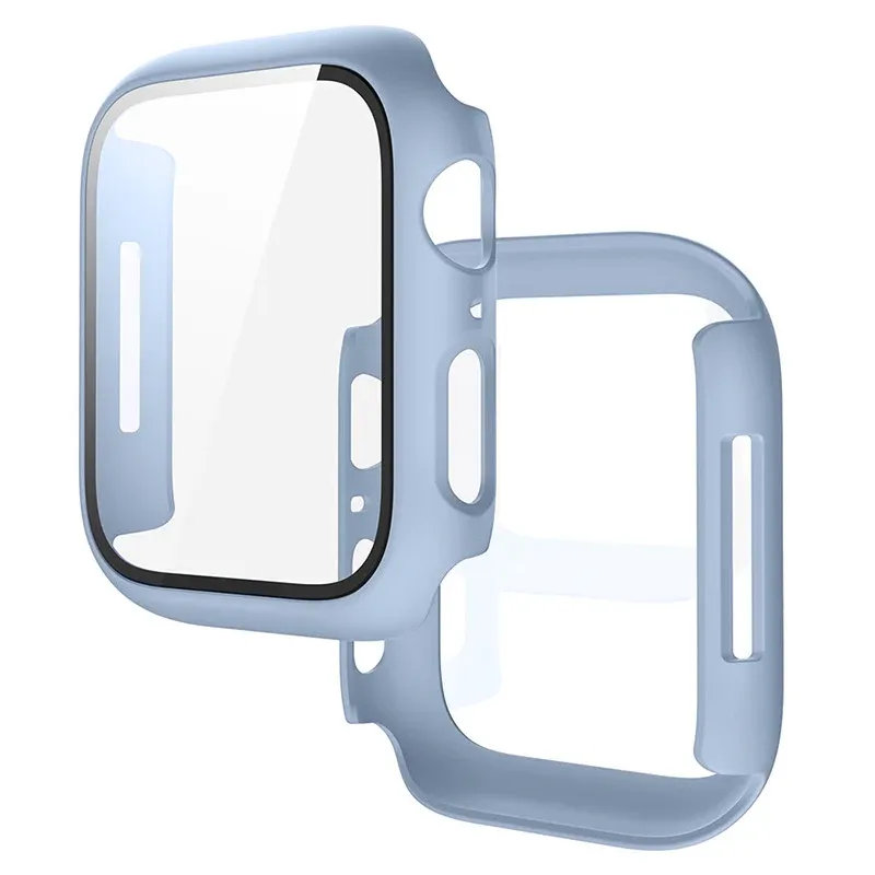 Verre trempé + coque pour Apple Watch 11/10/9/8/7/6/5/4