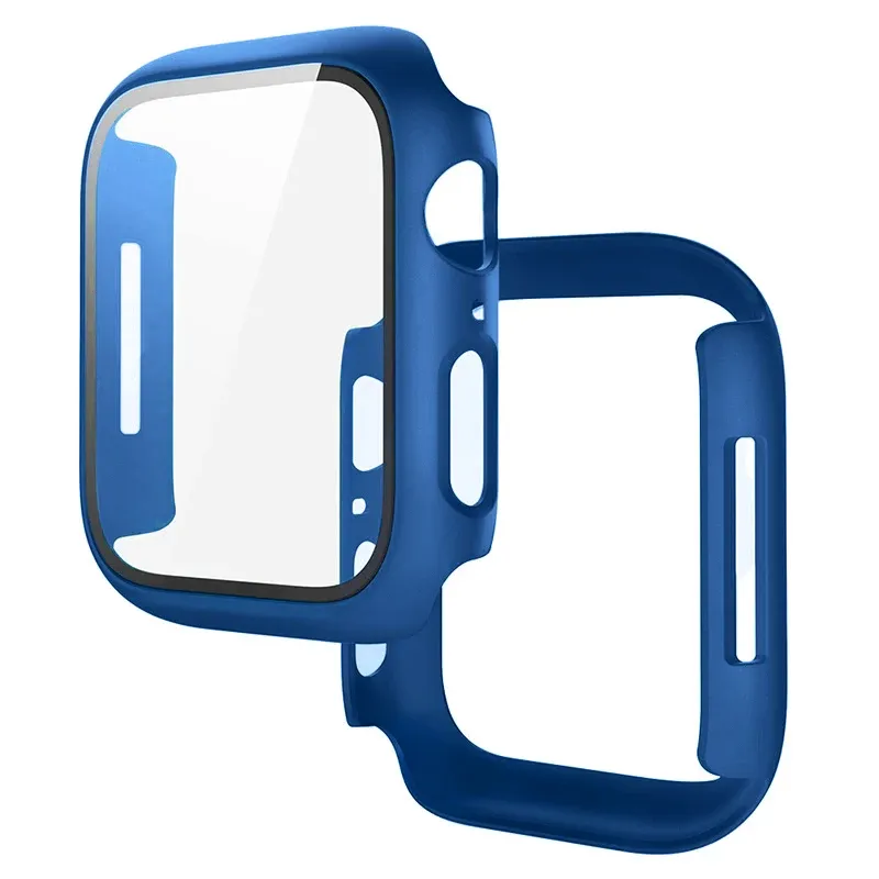 Verre trempé + coque pour Apple Watch 11/10/9/8/7/6/5/4