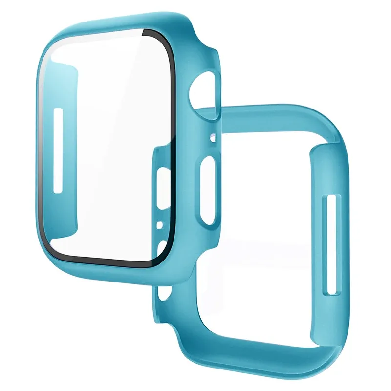 Verre trempé + coque pour Apple Watch 11/10/9/8/7/6/5/4