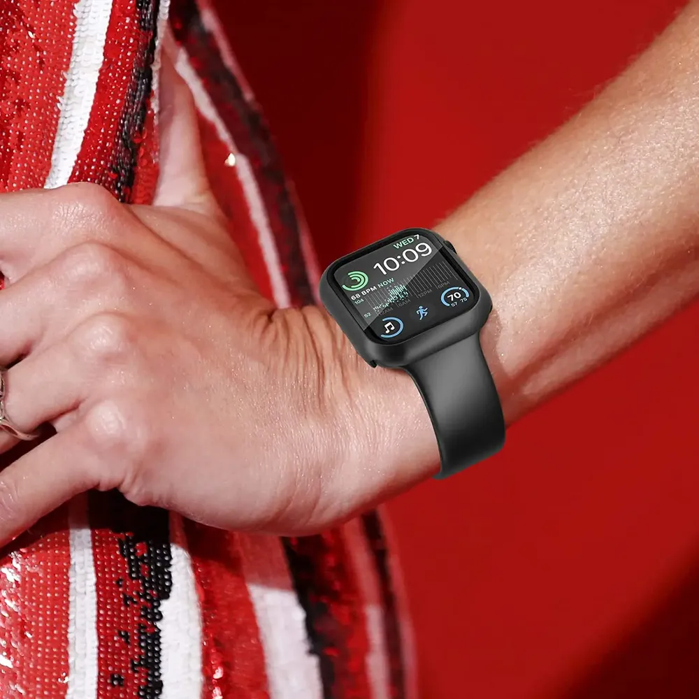 Verre trempé + coque pour Apple Watch 11/10/9/8/7/6/5/4