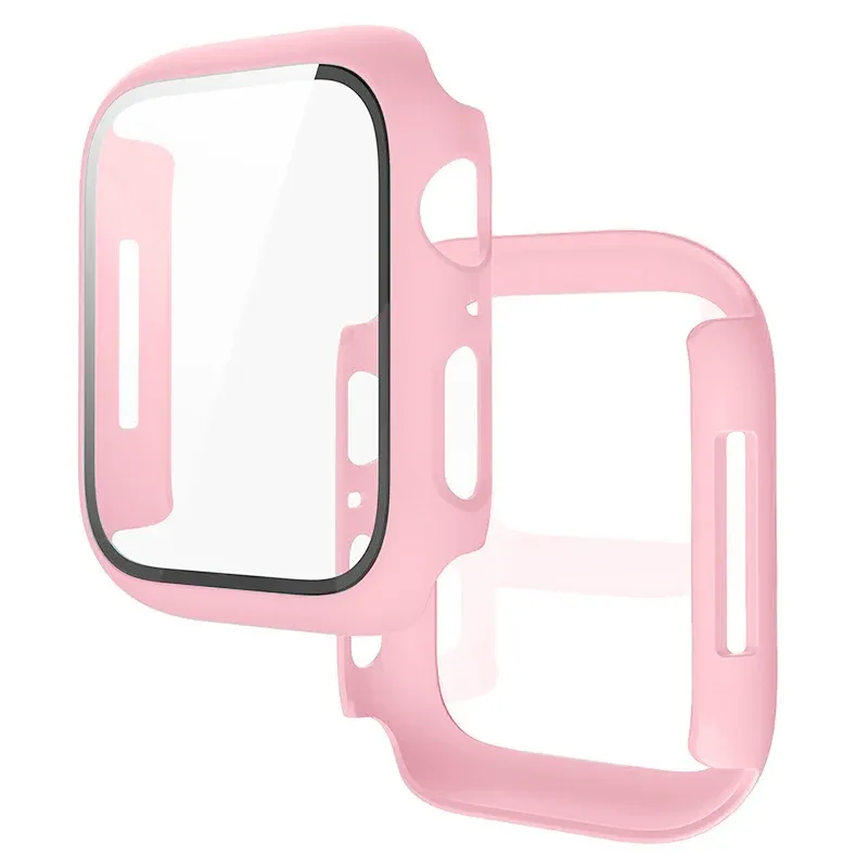 Verre trempé + coque pour Apple Watch 11/10/9/8/7/6/5/4