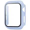 Verre trempé + coque pour Apple Watch Series 10/9/8/7/6/SE/5 – Couleur 10 Ice Sea Blue