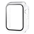 Verre trempé + coque pour Apple Watch Series 10/9/8/7/6/SE/5 – Couleur 14matte transparent