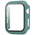 Verre trempé + coque pour Apple Watch Series 10/9/8/7/6/SE/5 – Couleur 17 Official Green