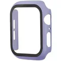 Verre trempé + coque pour Apple Watch Series 10/9/8/7/6/SE/5 – Couleur 19 Lavender Violet