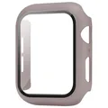 Verre trempé + coque pour Apple Watch Series 10/9/8/7/6/SE/5 – Couleur 20 Khaki