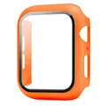 Verre trempé + coque pour Apple Watch Series 10/9/8/7/6/SE/5 – Couleur 22 orange