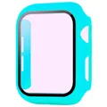 Verre trempé + coque pour Apple Watch Series 10/9/8/7/6/SE/5 – Couleur 24 dan blue