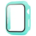 Verre trempé + coque pour Apple Watch Series 10/9/8/7/6/SE/5 – Couleur 3 light green