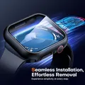 Verre trempé + coque pour Apple Watch Series 10/9/8/7/6/SE/5 – 4