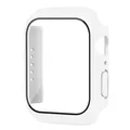 Verre trempé + coque pour Apple Watch Series 10/9/8/7/6/SE/5 – Couleur 5 White