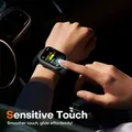Verre trempé + coque pour Apple Watch Series 10/9/8/7/6/SE/5 – 6