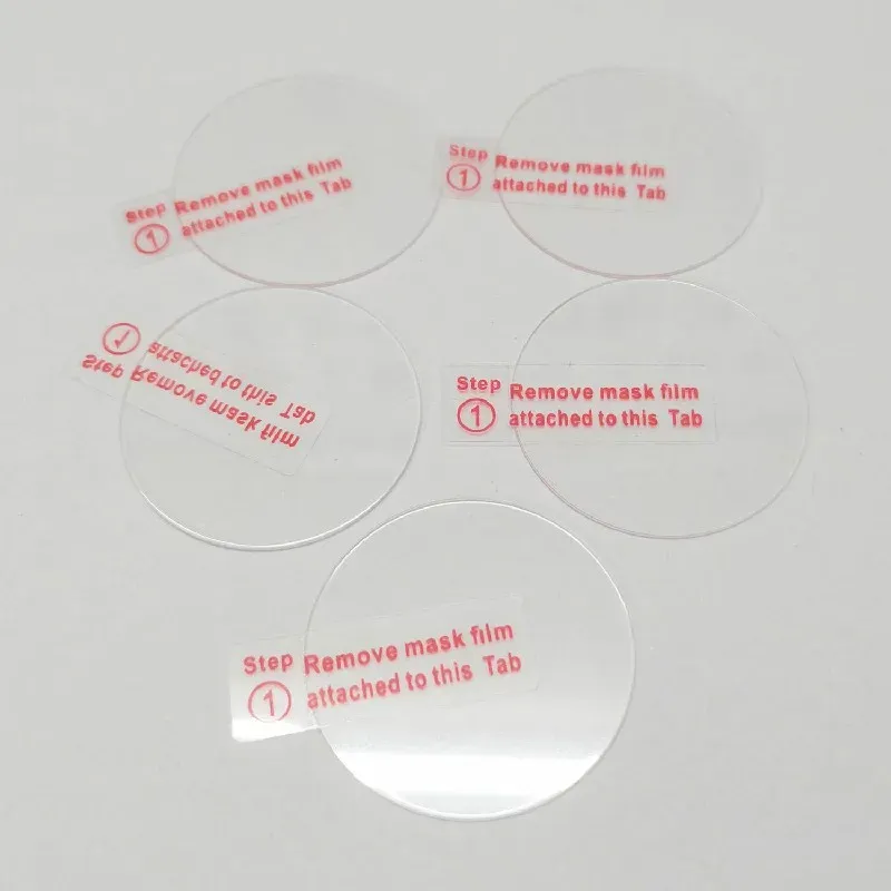 Verre trempé HD pour montre 24 à 43 mm