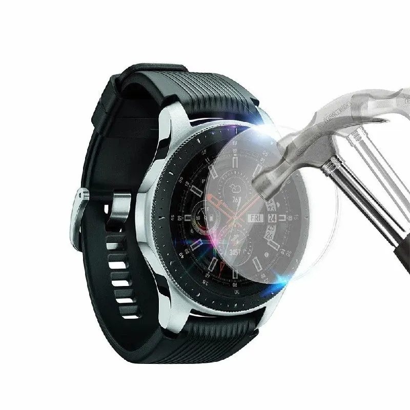 Verre trempé HD pour montre 24 à 43 mm