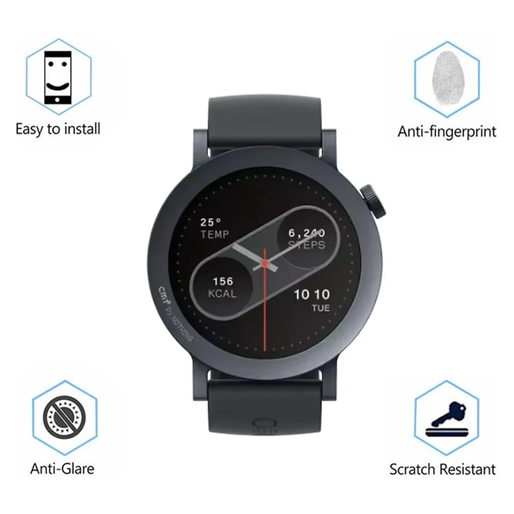 Verre trempé pour CMF Watch Pro 2