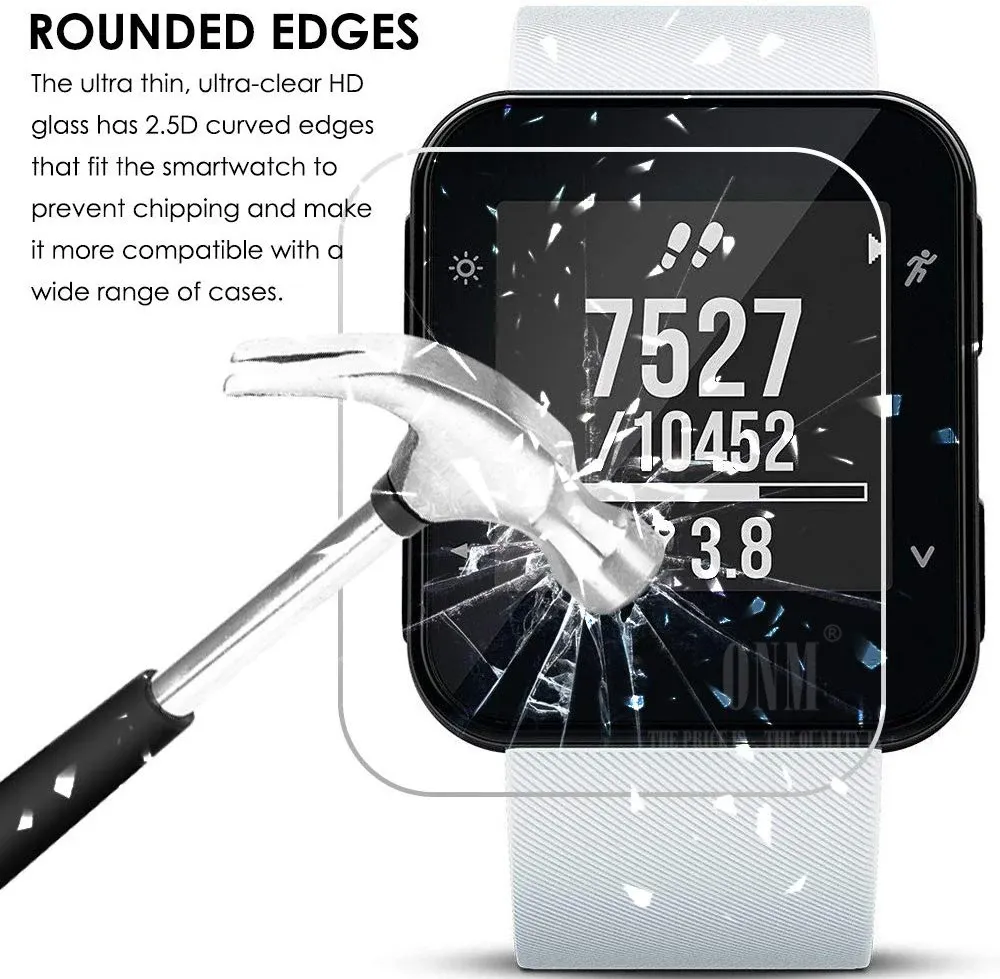 Verre trempé pour Garmin Forerunner 35