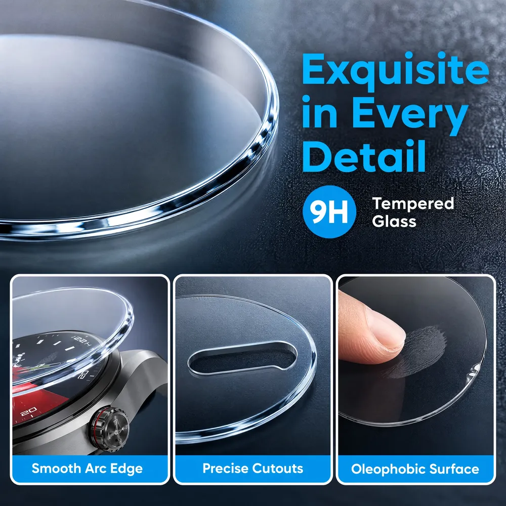 Verre trempé pour Huawei Watch GT7 41 et 46 mm
