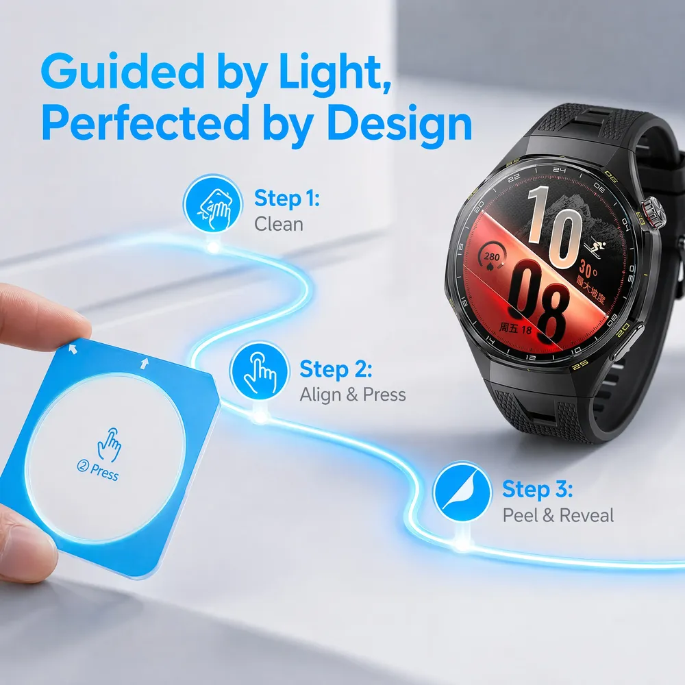 Verre trempé pour Huawei Watch GT7 41 et 46 mm