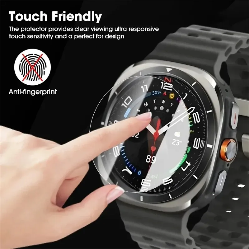 Verre trempé pour Samsung Galaxy Watch 7/6/5/4 Ultra