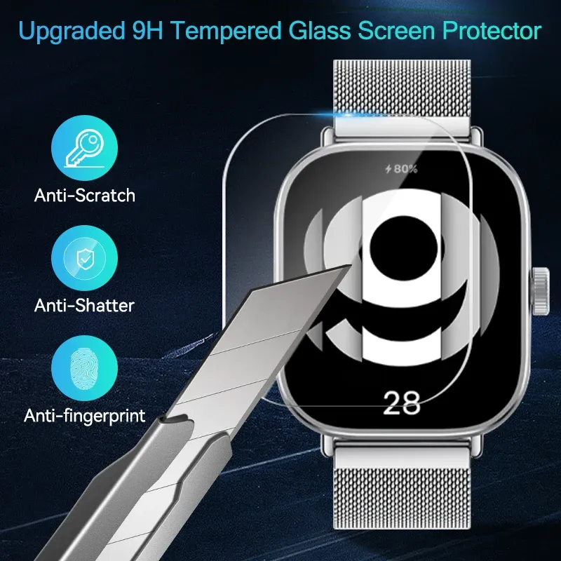 Verre trempé pour Xiaomi Redmi Watch 4