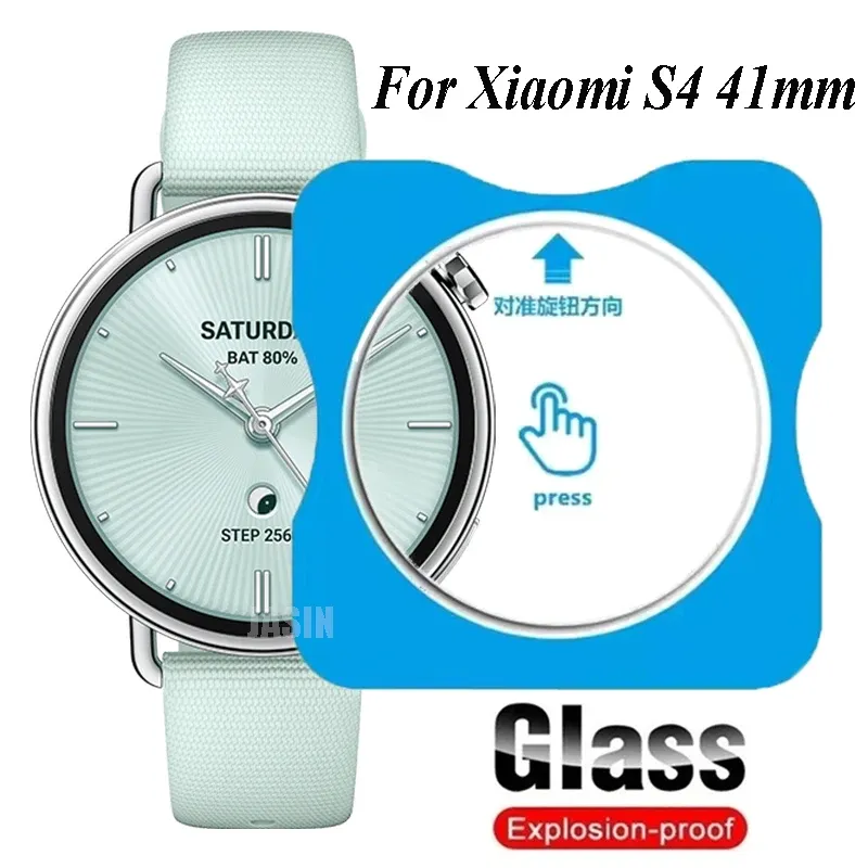 Verre trempé pour Xiaomi Watch S4 41mm 1 à 3 pièces